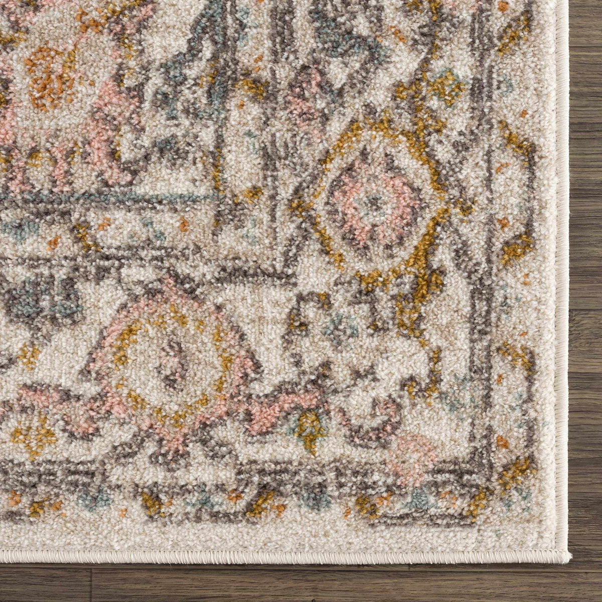 Hearthside Area Rug – Cozy Traditional Style, Warm Earthy Palette