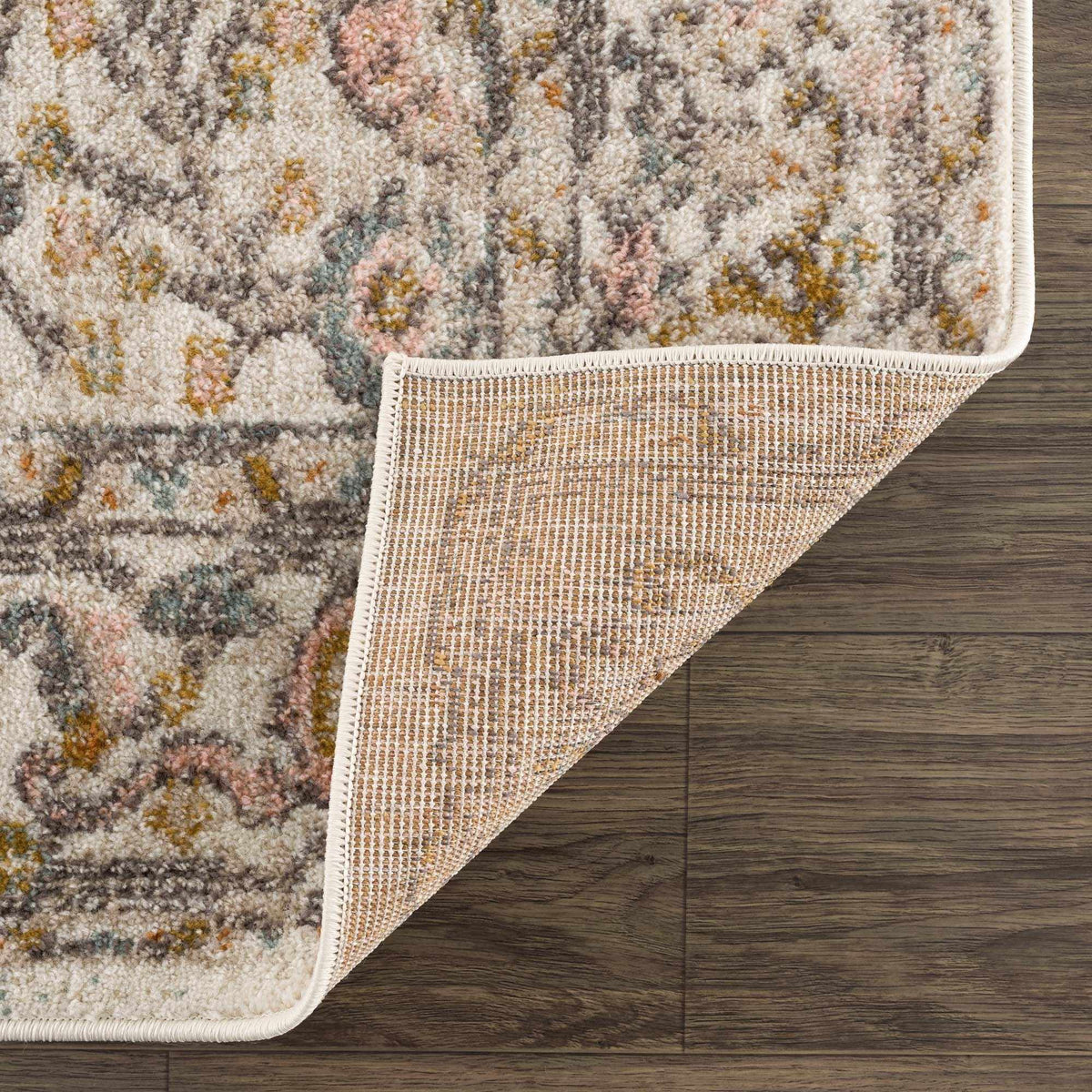 Hearthside Area Rug – Cozy Traditional Style, Warm Earthy Palette
