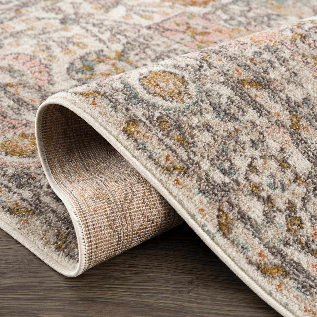 Hearthside Area Rug – Cozy Traditional Style, Warm Earthy Palette