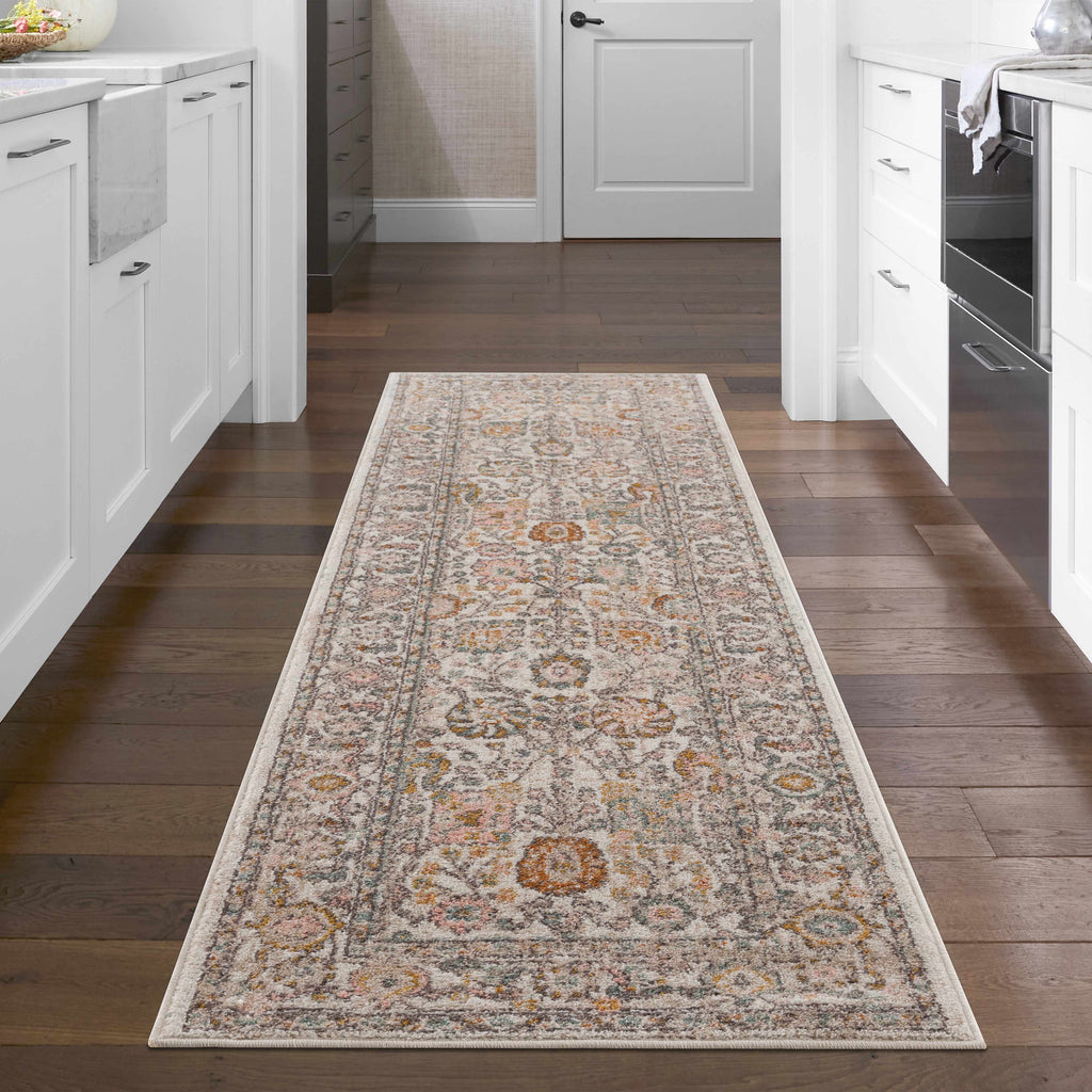 Hearthside Area Rug – Cozy Traditional Style, Warm Earthy Palette