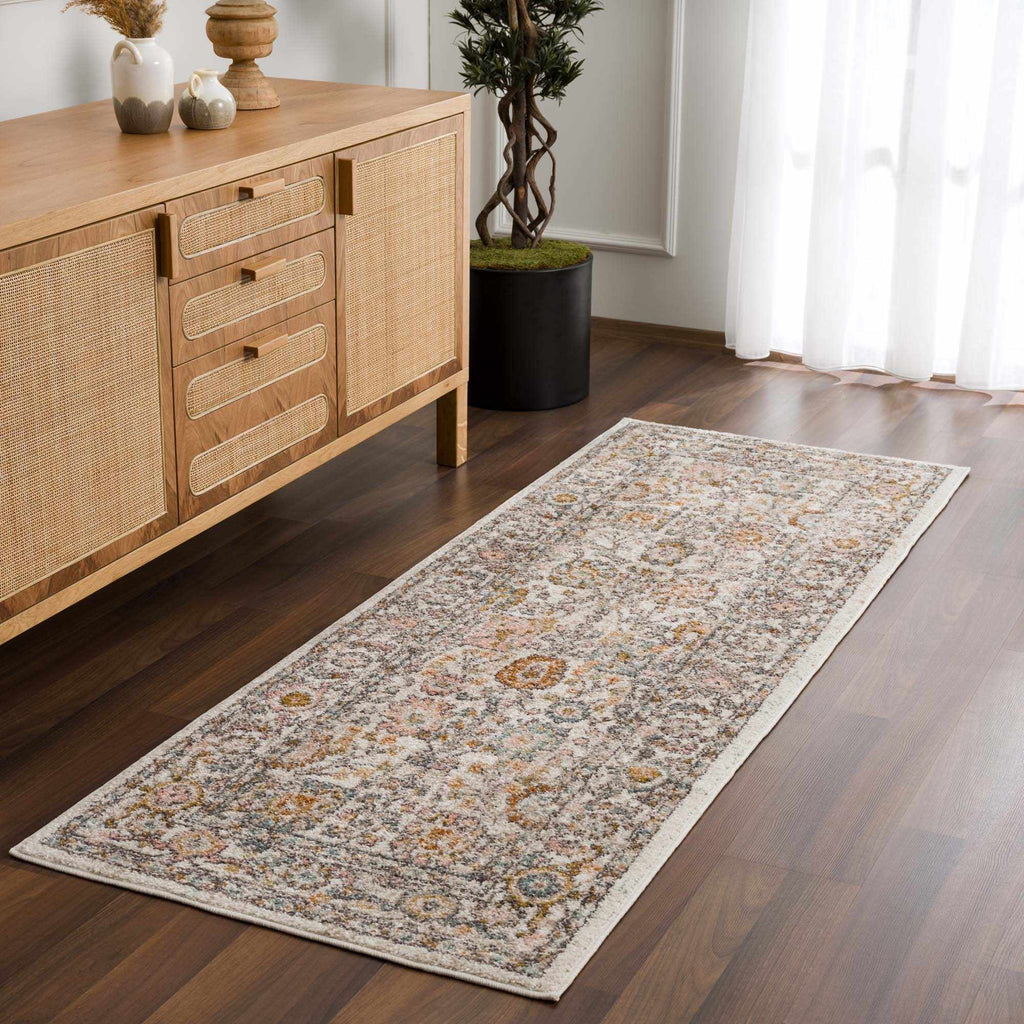 Hearthside Area Rug – Cozy Traditional Style, Warm Earthy Palette