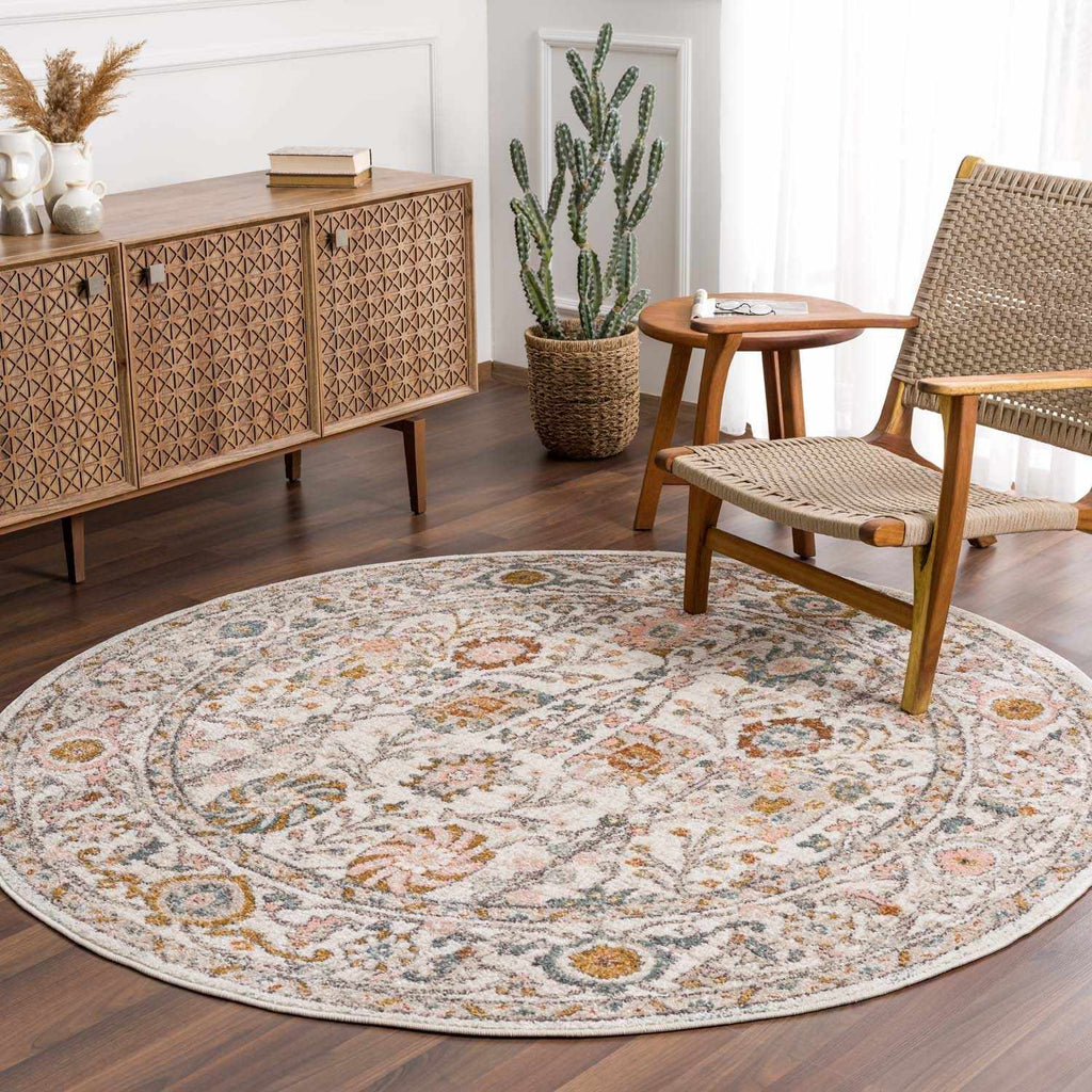 Hearthside Area Rug – Cozy Traditional Style, Warm Earthy Palette