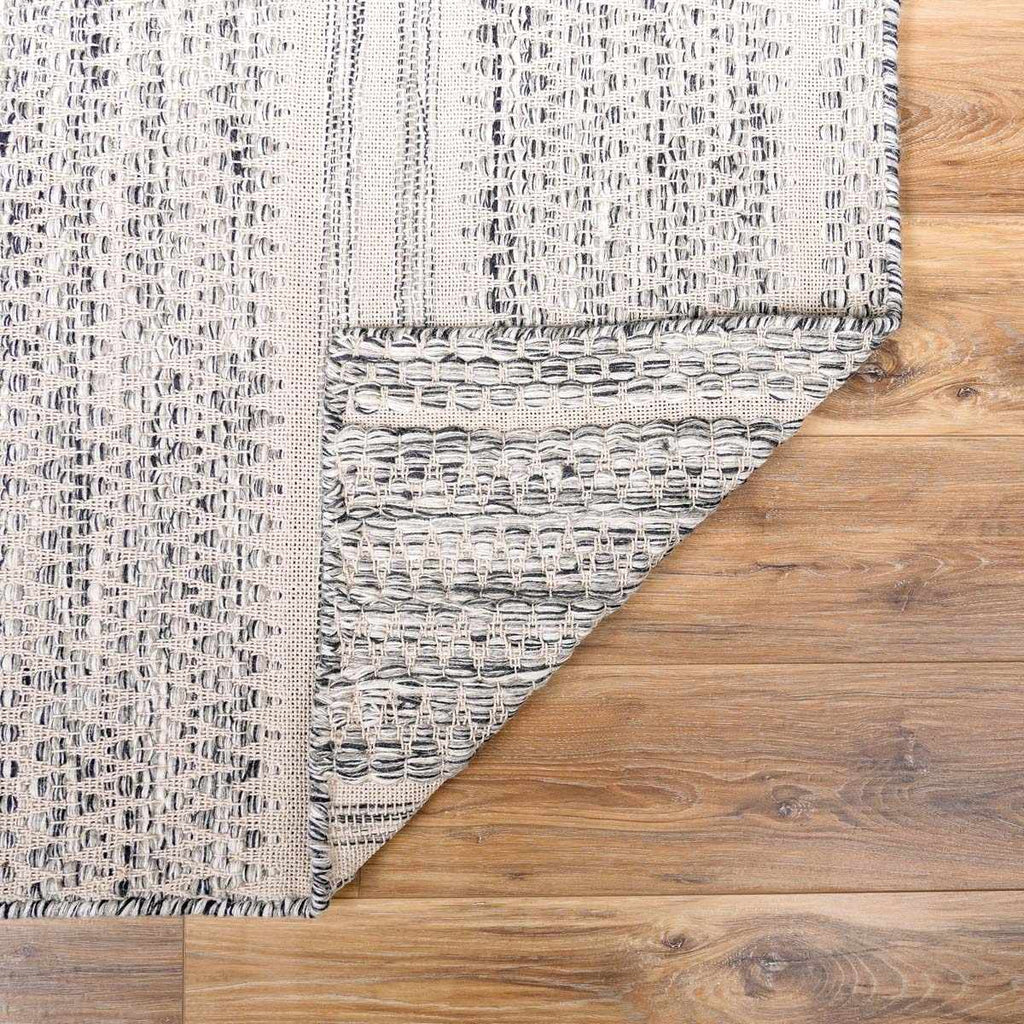 Arabi Hand-Woven Wool Rug – Bohemian Neutral, Timeless Style