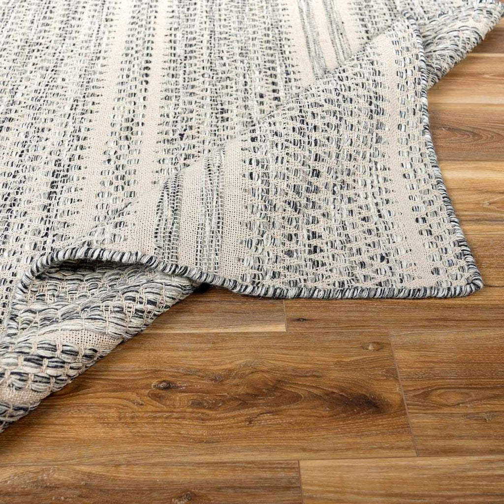 Arabi Hand-Woven Wool Rug – Bohemian Neutral, Timeless Style