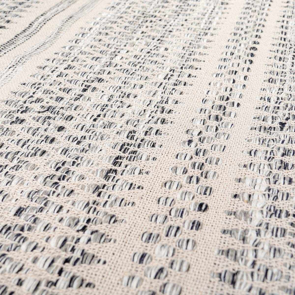 Arabi Hand-Woven Wool Rug – Bohemian Neutral, Timeless Style