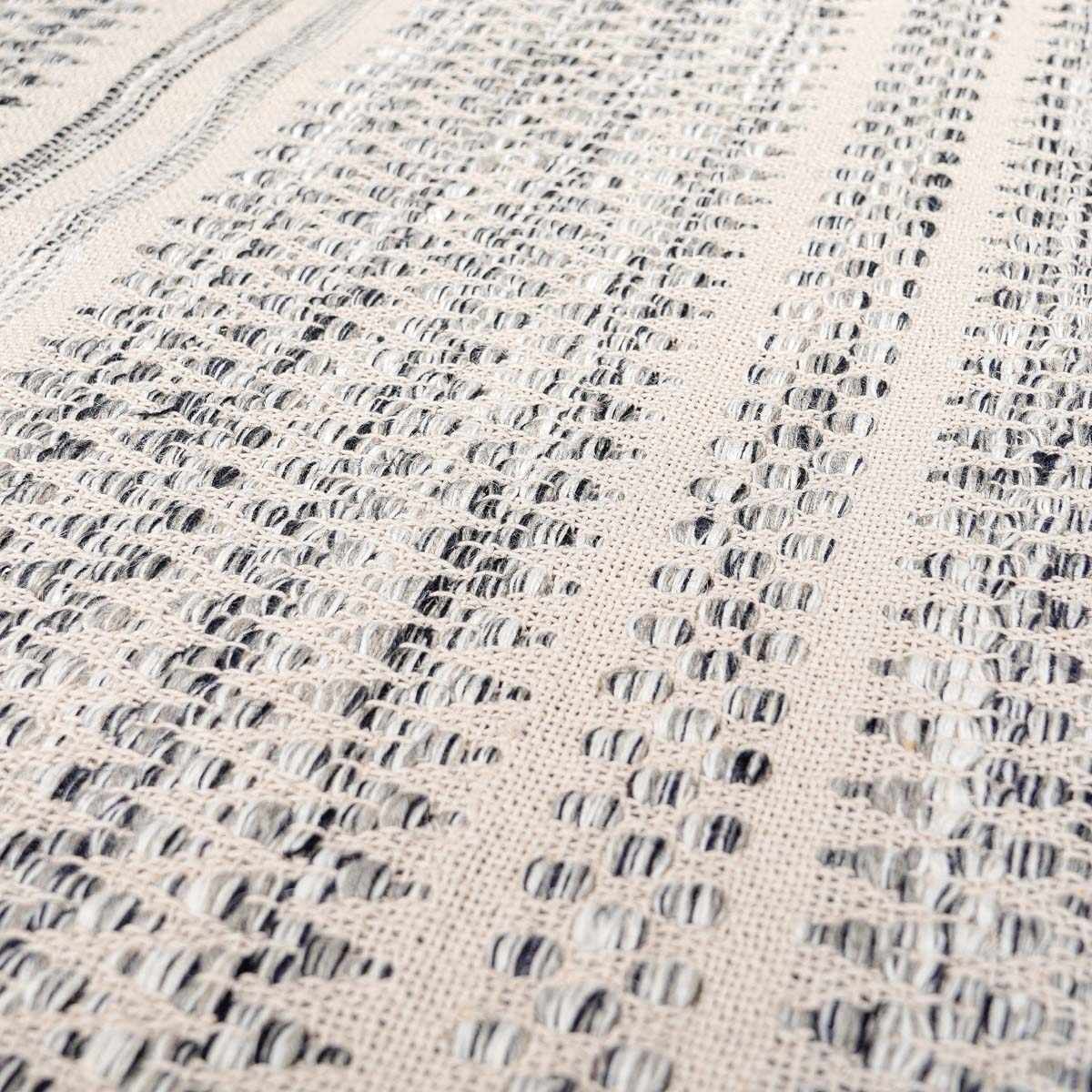 Arabi Hand-Woven Wool Rug – Bohemian Neutral, Timeless Style