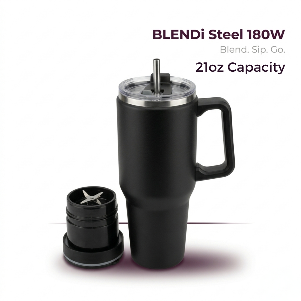 BLENDi Steel | The Insulated Travel Blender That Does It All