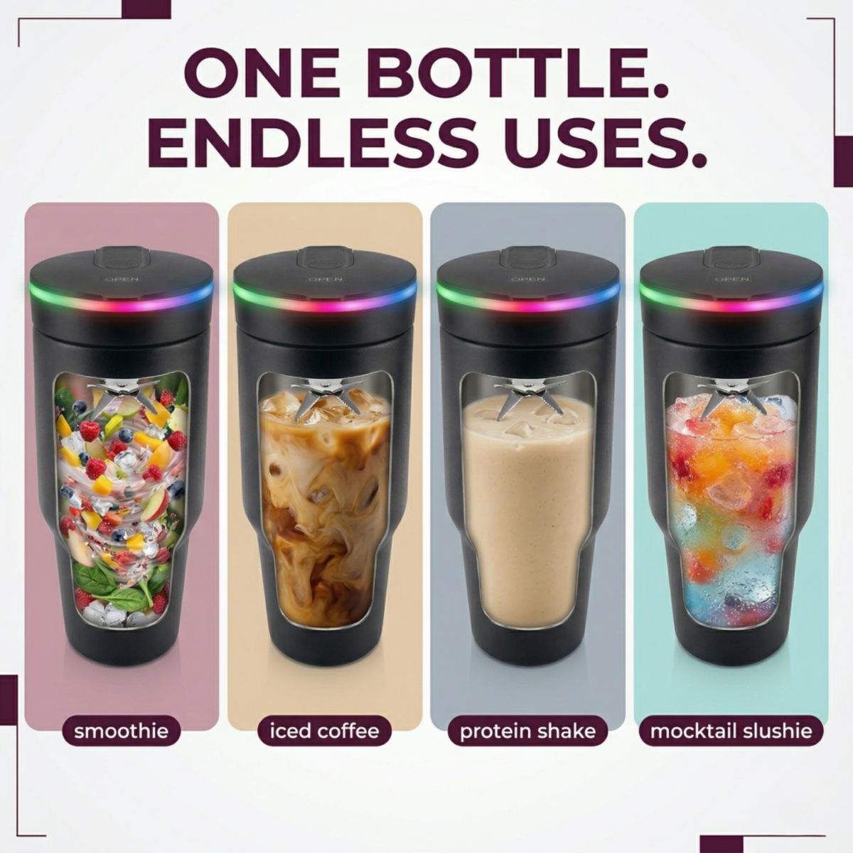 BLENDi Steel | The Insulated Travel Blender That Does It All