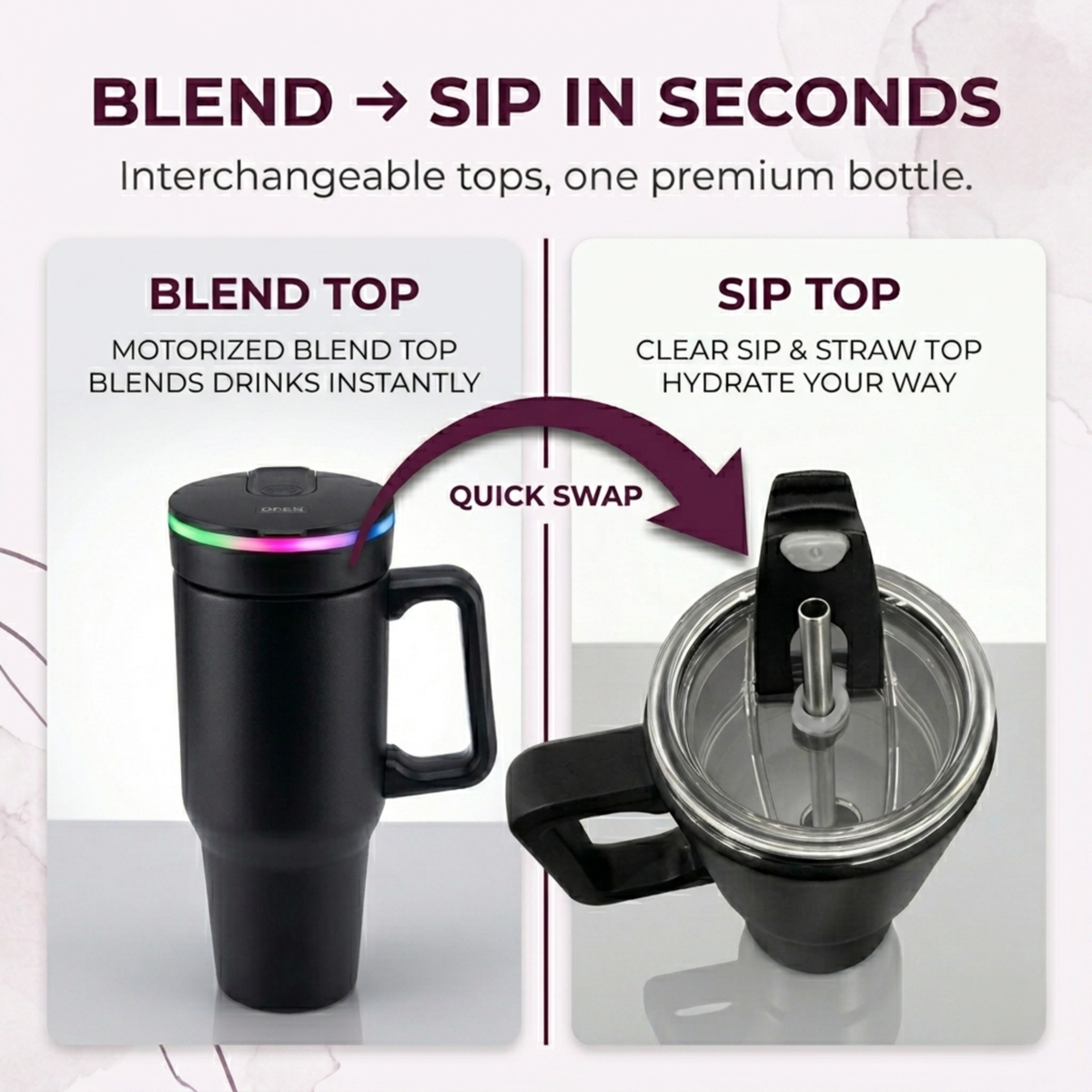 BLENDi Steel | The Insulated Travel Blender That Does It All