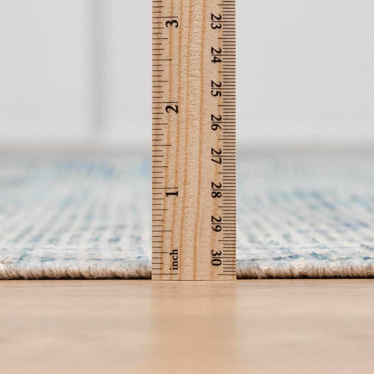 Coastal Calm Cotton Area Rug – Hand-Woven in Sage & Aqua
