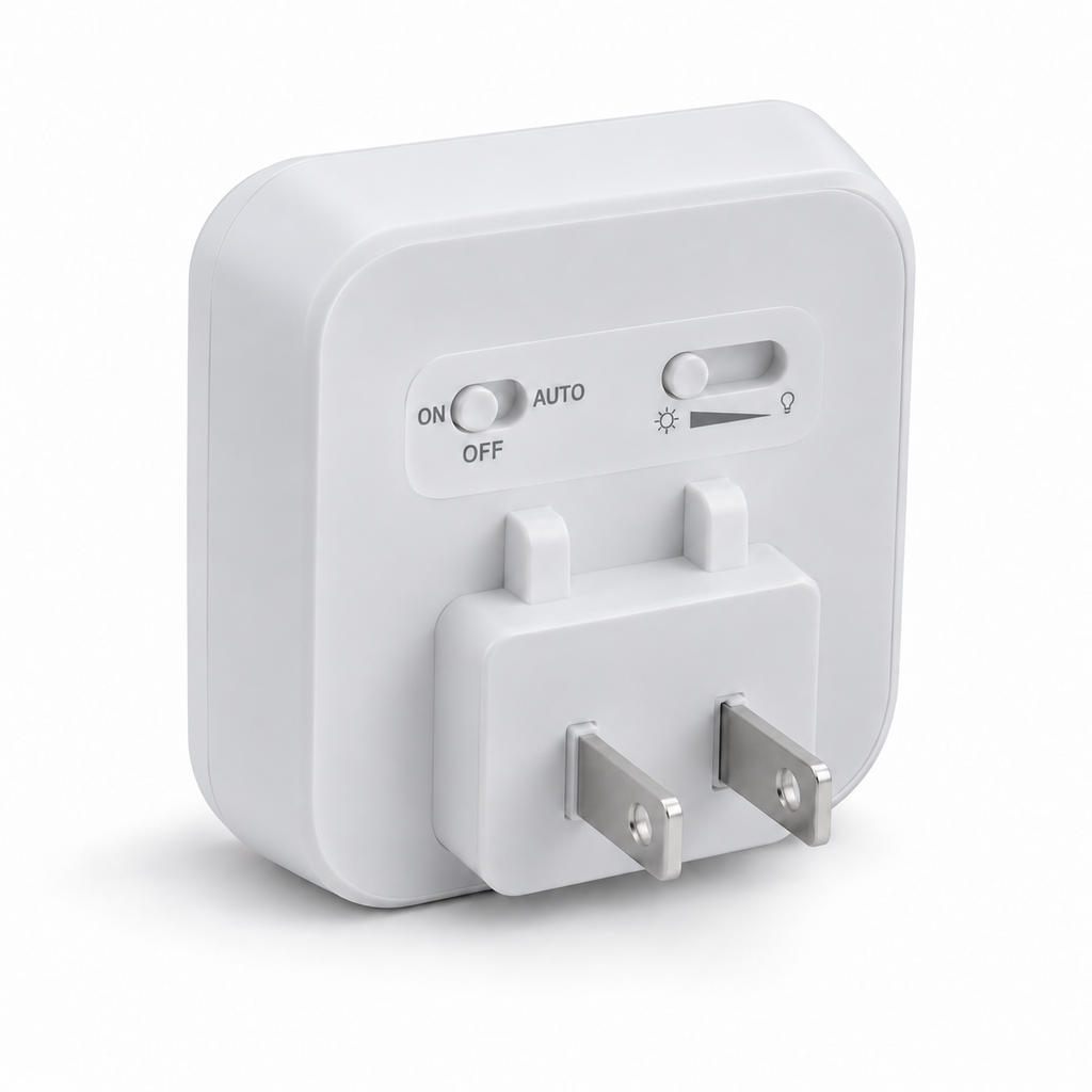 Sleep-Safe Amber Nightlight | Warm Glow, Motion Sensing