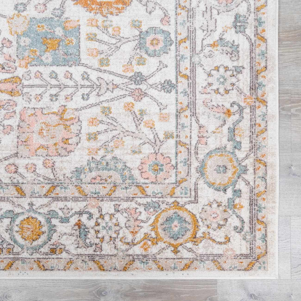 Hearthside Area Rug – Cozy Traditional Style, Warm Earthy Palette