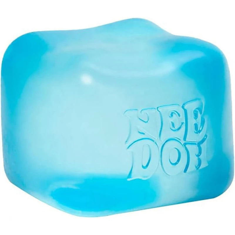 Needoh Nice Cube Sensory Stress Reliever Fidget Tool for Anxiety & Focus Desk Sensory Cube for Adults & Kids